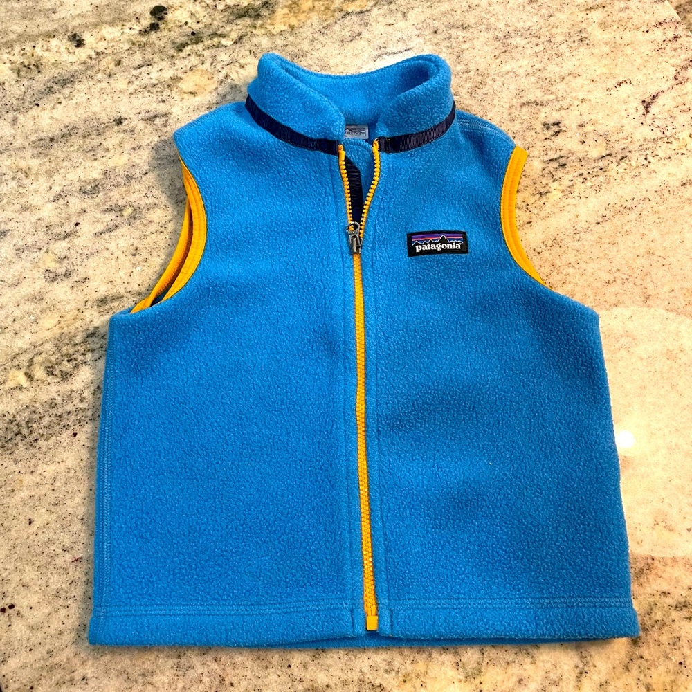 Kids Patagonia Fleece Vest 2T